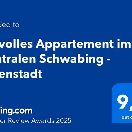Stilvolles Im Zentralen Schwabing - Innenstadt *